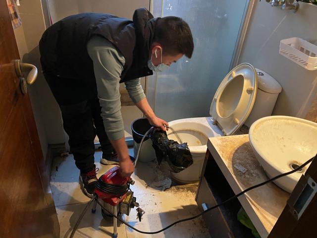 长安镇马桶疏通-疏通下水道