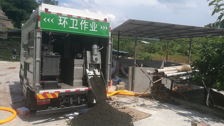 长安镇污泥干湿分离技术
