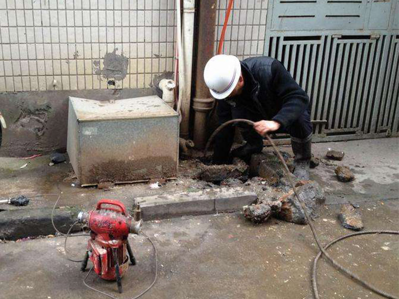 长安镇疏通下水道-洗菜池疏通